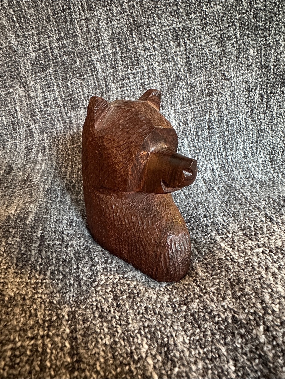 Wooden Bear Figurine • Heavier weight